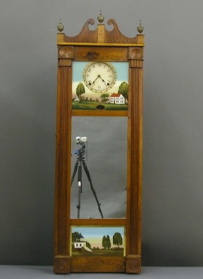 Joseph Ives Looking Glass clock