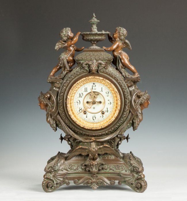 Ansonia “Lydia” Shelf Clock