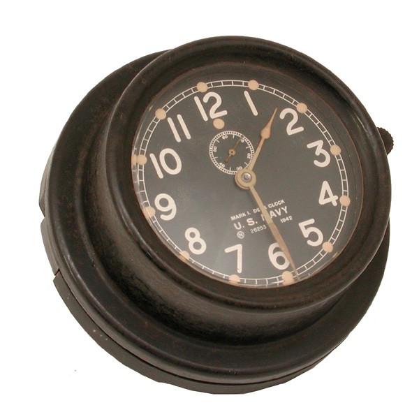 Chelsea U.S. Navy Mark I Deck Clock, 1942