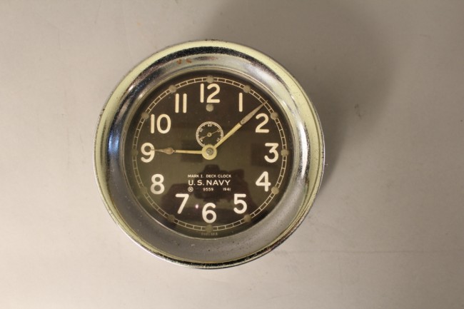 Chelsea Mark 1 U.S. Navy Deck Clock