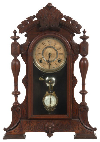 F. Koeber Mantle Clock  Mariposa