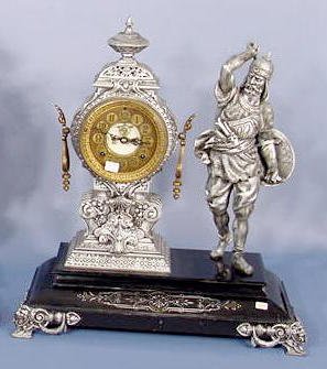 Ansonia Mars Statue Clock NR