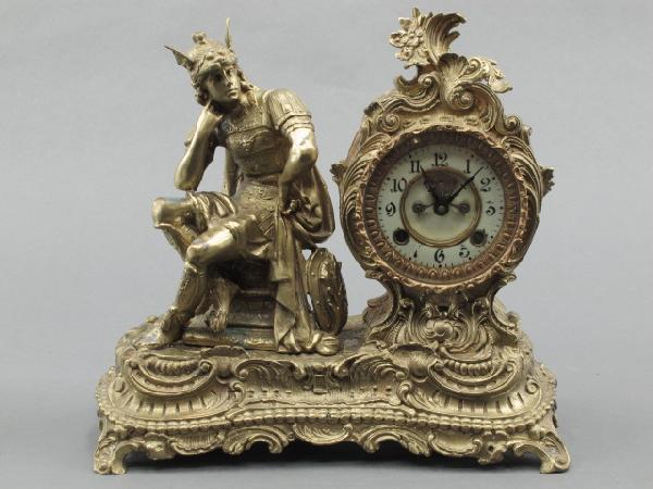 ANSONIA ‘MERCURY’ FIGURAL CLOCK