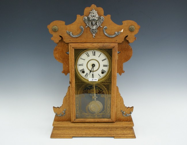 A SETH THOMAS METAL SERIES KITCHEN CLOCK