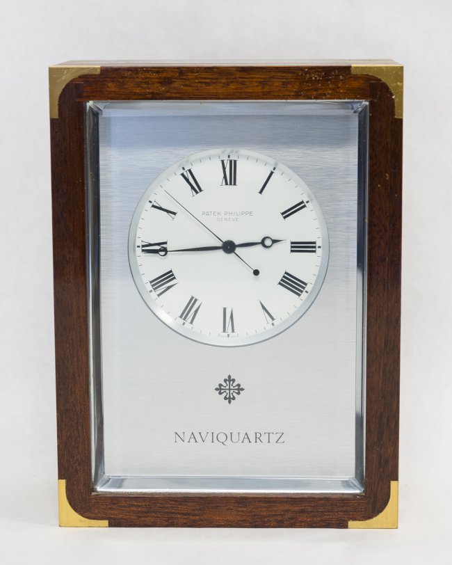 Patek Philippe Naviquartz Desk Clock.