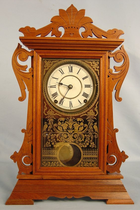 Seth Thomas Newark Clock, 22in. T, 14in. W