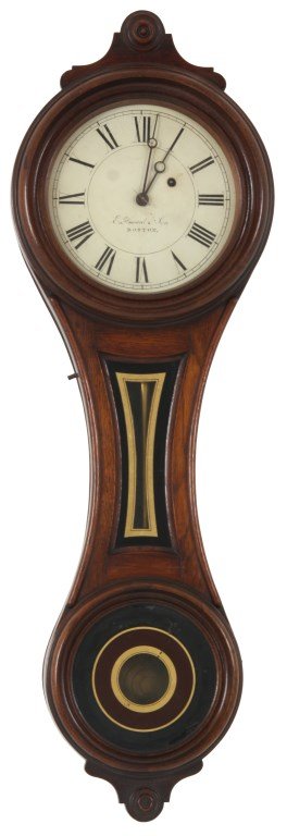E. Howard No. 10 Figure Eight Wall Clock
