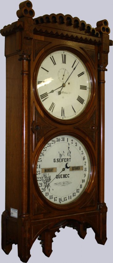 Seth Thomas No. 5 Office Regulator w/calendar dial