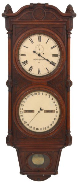 Seth Thomas No. 8 Office Calendar Clock