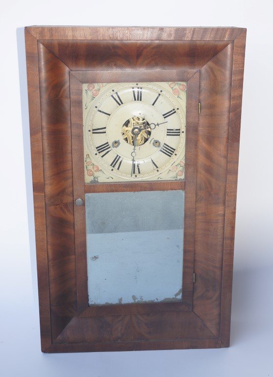 Seth Thomas Ogee Mirrored Wall Clock