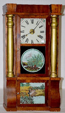 Seth Thomas Ogee 1/2 Column Clock