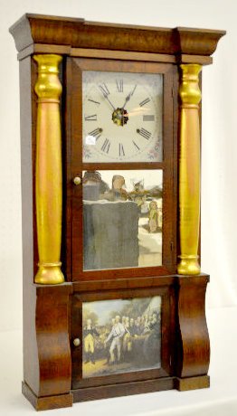 Seth Thomas Ogee Clock with Geo. Washington