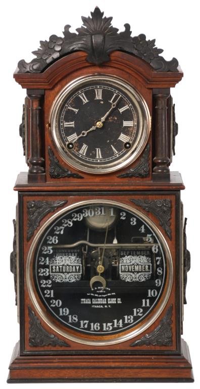 Ithaca 3 1-2 Parlor Mantle Clock.