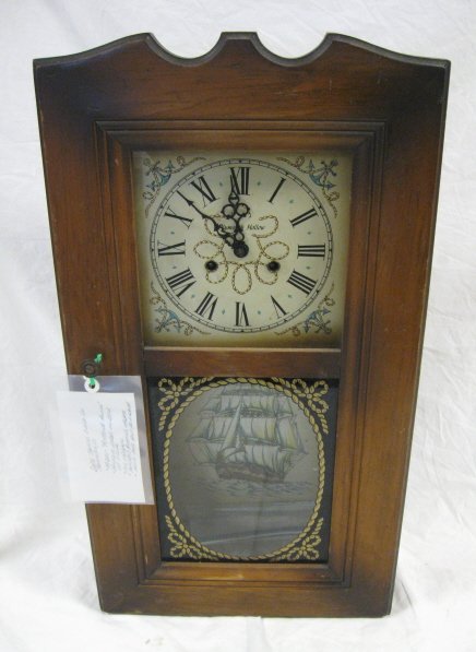 SETH THOMAS *PLYMOUTH HOLLOW* MANTLE CLOCK; 24 1/