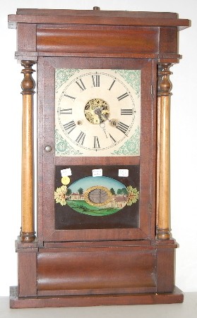 Seth Thomas Plymouth Hollow Shelf Clock-ClockPrices.Com