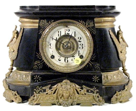 Ansonia Pompeii Mantle Clock