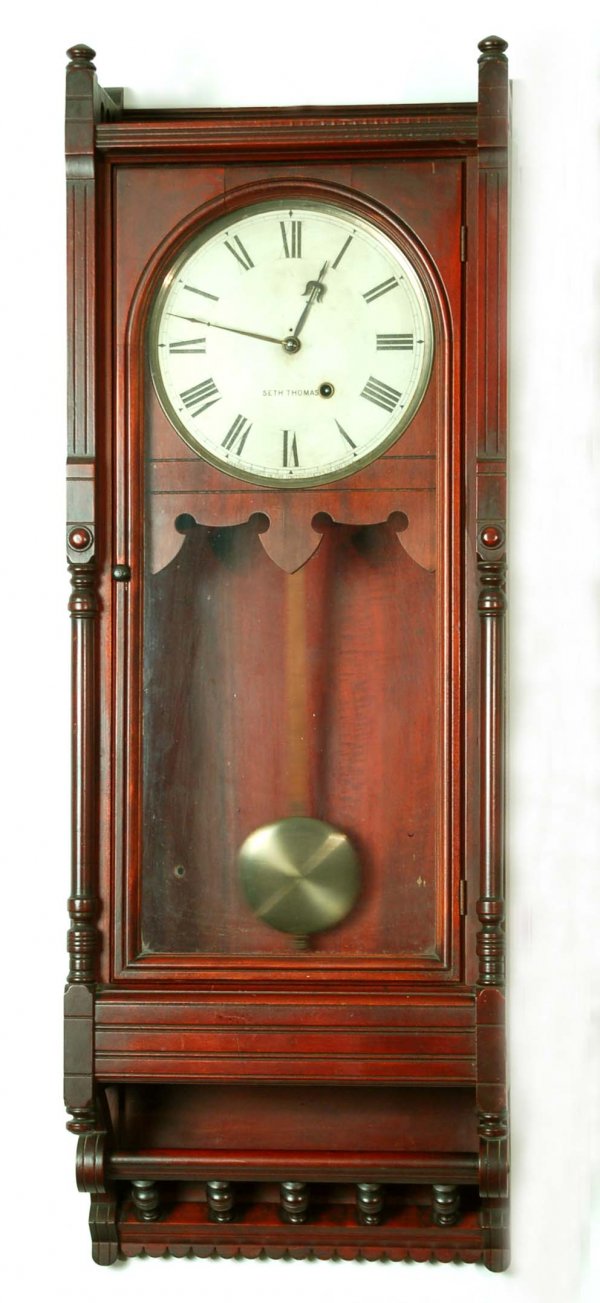 Seth Thomas Queen Anne Wall Clock