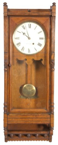Seth Thomas Queen Anne Wall Clock