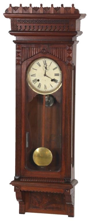 Gilbert Wt Drvn No. 11 Regulator Wall Clock Price Guide