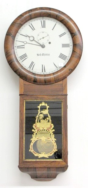 Seth Thomas No.1 Regulator w/Embossed Pendulum