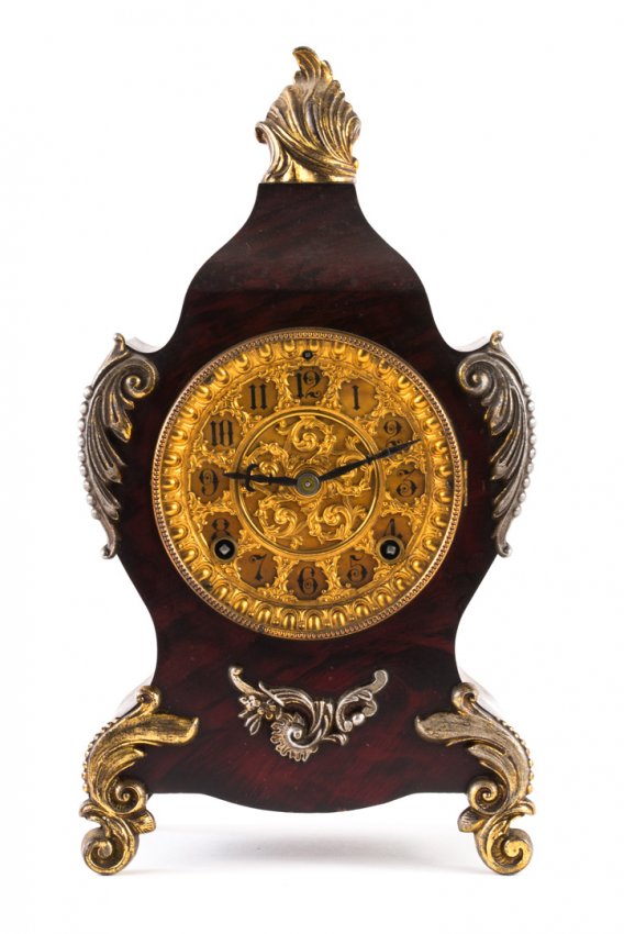 Ansonia Rococo style mantel clock