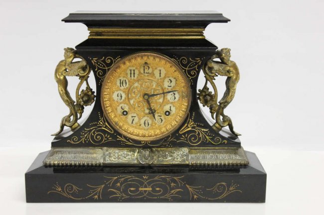 Antique Ansonia Rosalind  Mantle Clock 1904