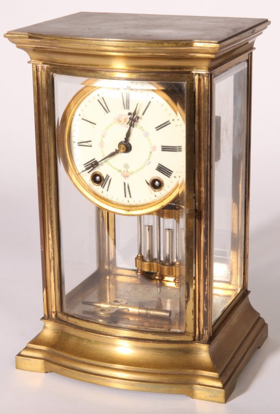 ANSONIA ROY CRYSTAL REGULATOR CLOCK