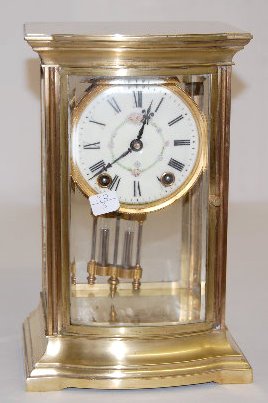 Ansonia “Roy” Crystal Regulator Clock