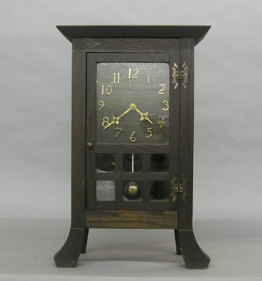 New Haven “San Pedro” model Mission Oak Shelf cl