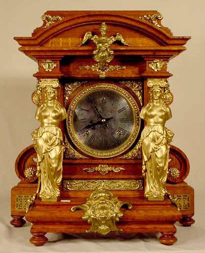 Ansonia Senator Table Clock in Oak NR