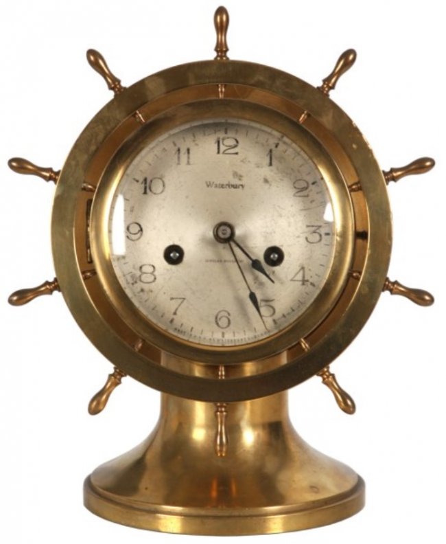 Waterbury No. 20 Ships Bell Clock