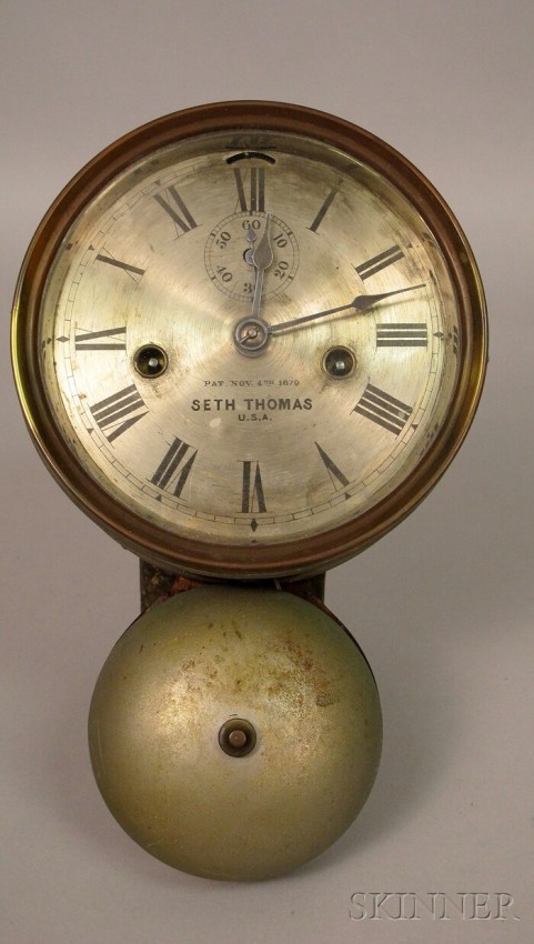 Seth Thomas Ships Bell Clock, Thomaston, Connectic