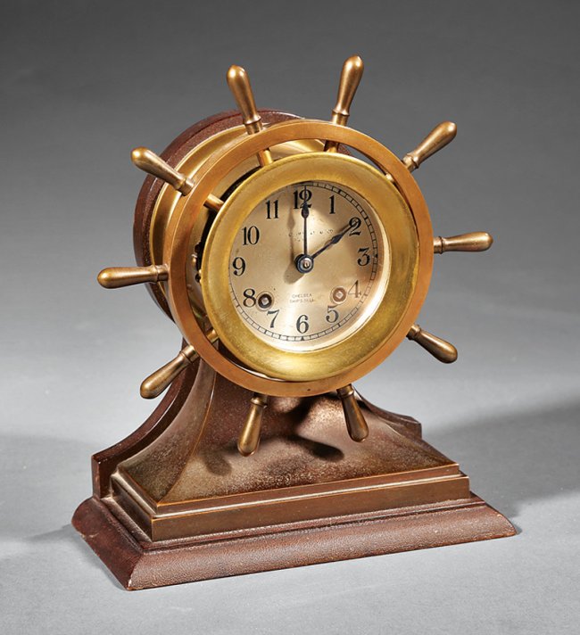 Chelsea Yacht Wheel Ship’s Bell