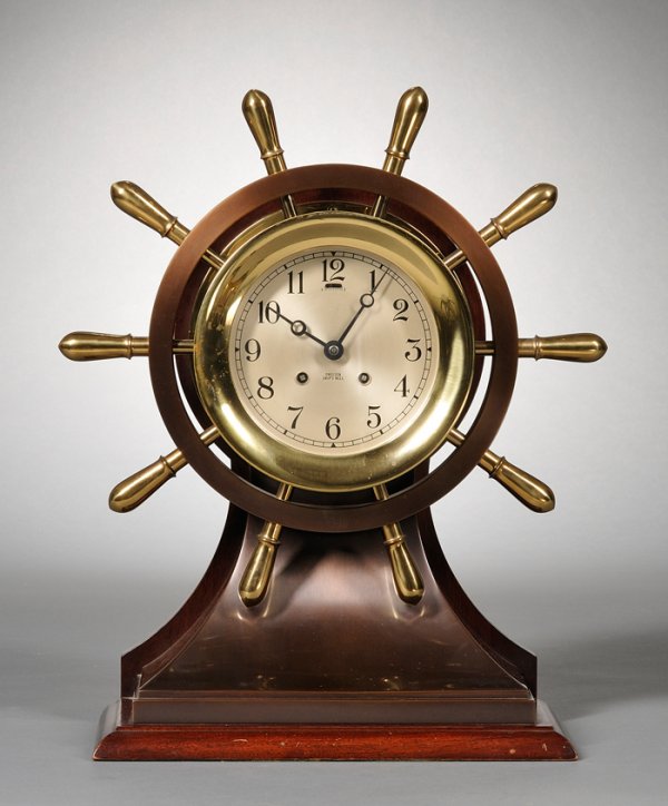 Chelsea Yacht Wheel Ship’s Bell