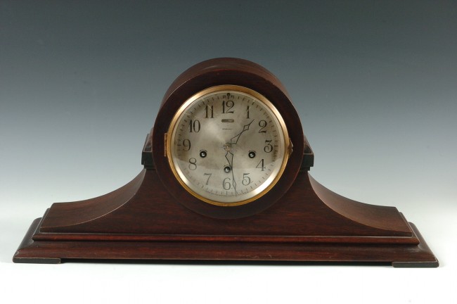 Ansonia Sonia No.1 Tambour Chiming Clock-ClockPrices.Com