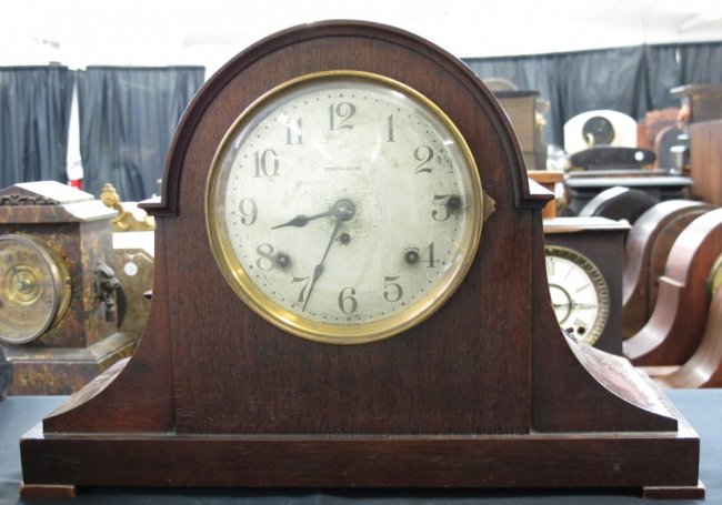 Tambour Mantel Clock by Seth Thomas Sonora Chime