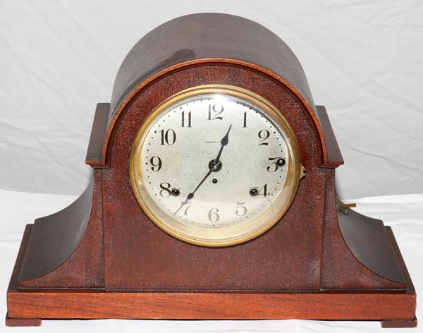 SETH THOMAS MAHOGANY MANTEL CLOCK SONORA CHIMES