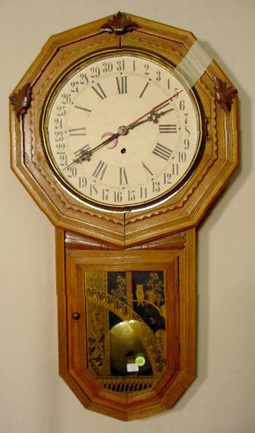 Gilbert Star Drop Oak Regulator NR