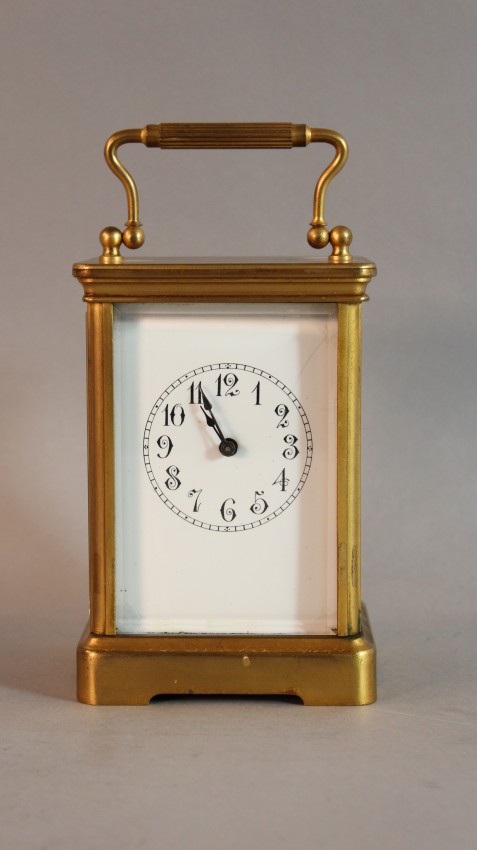 “Boston” Tandem Wind Carriage Clock