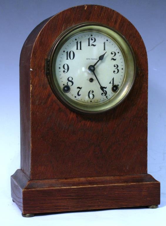 Vintage Seth Thomas Tombstone Mantle Clock Price Guide