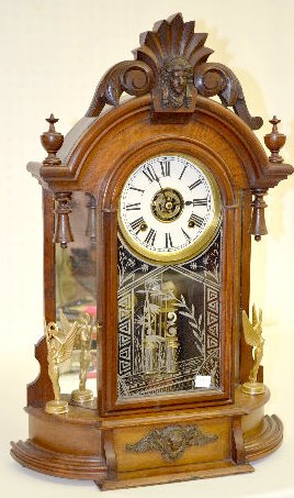 repair parts Cast CHERUB for Ansonia Style Mirror Side & Triumph Antique Clock 