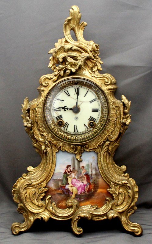 ANTIQUE ANSONIA TRIANON CLOCK
