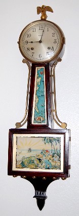 Ingraham Treasure Island Banjo Clock