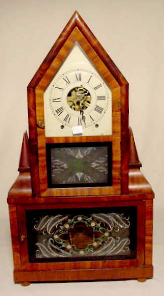 Birge & Fuller Wagon Spring Shelf Clock  NR