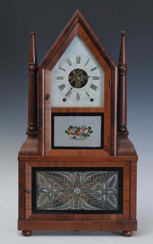 Birge & Fuller “Wagon Spring” Clock