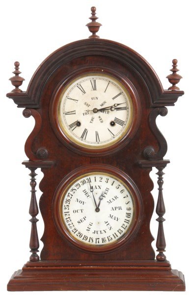 E.N. Welch Calendar Mantle Clock  Wagner B.W.