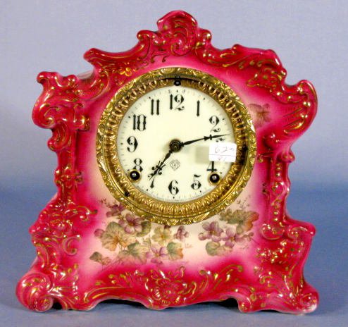 Ansonia Warden Porcelain Clock