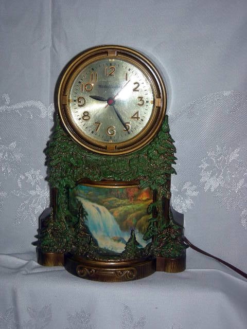 MASTERCRAFTERS WATERFALL TABLE CLOCK