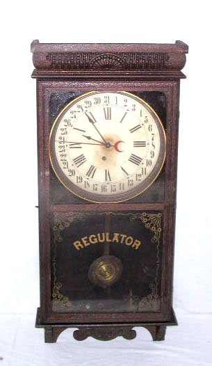 Ingraham Western Union regulator clock