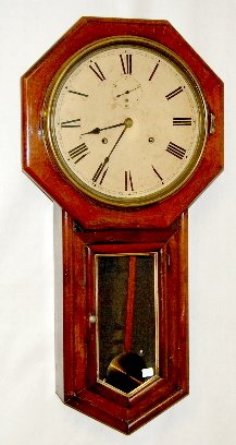 Seth Thomas World Octagon Wall Regulator Clock